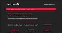 Desktop Screenshot of nkdesign.cz